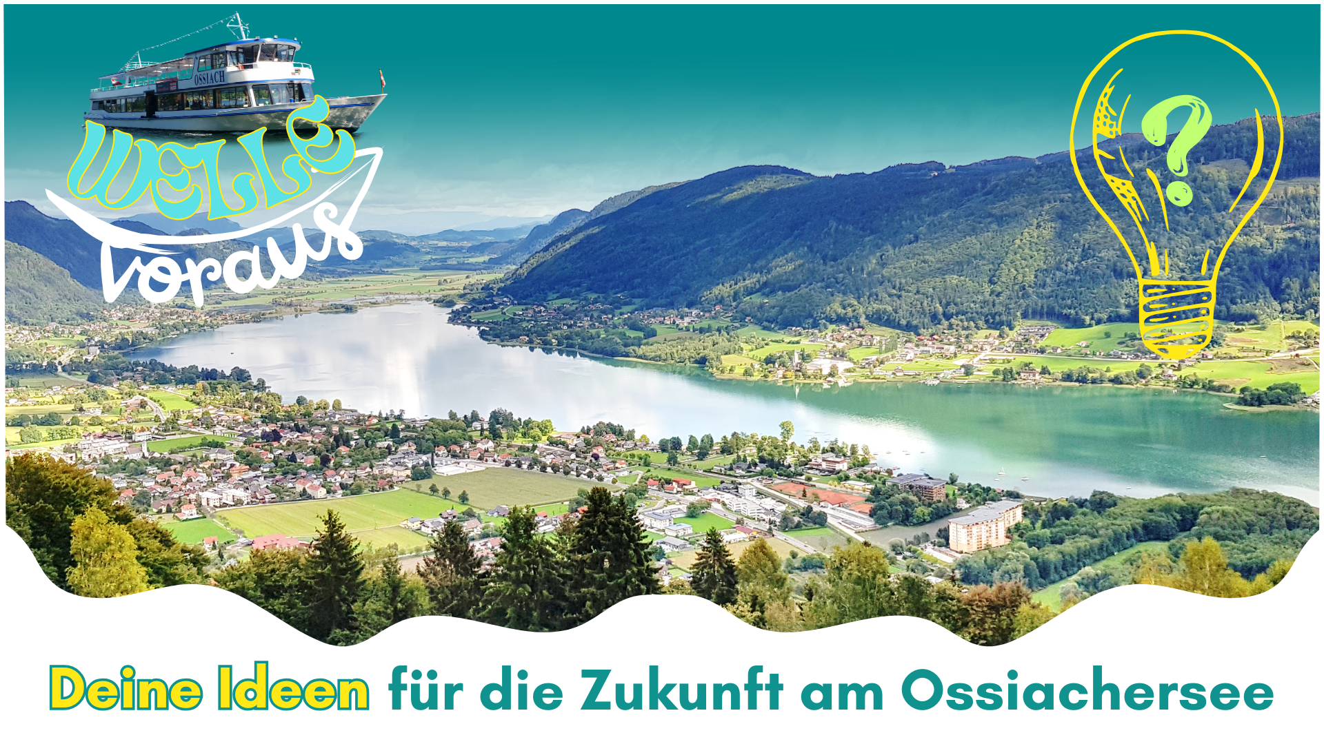 Welle voraus! Die Zukunft der Ossiachersee Schifffahrt mitgestalten (10.11.23 – 19.01.24)